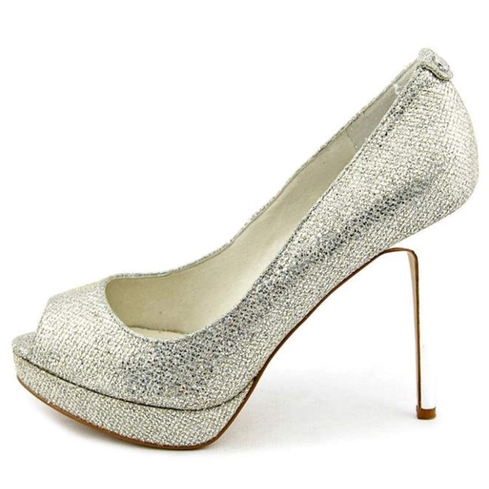 SOLD Michael Kors High Glam Peep toe Stilettos